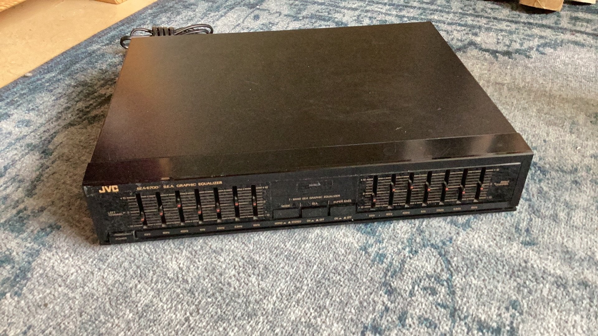 JVC SEA-E700 S.E.A. Graphic Equalizer, Ophalen of Verzenden, Gebruikt, JVC