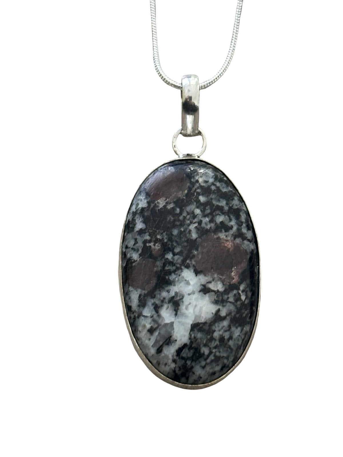 Eudialiet Edelsteen Ketting Sieraad Newage Zelfliefde, Overige kleuren, Nieuw, Ophalen of Verzenden, Schimmelstraat