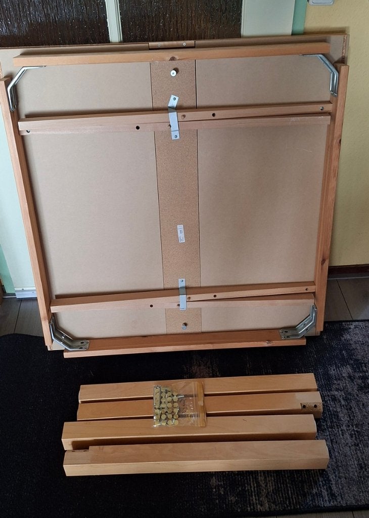 Eetkamertafel, Ophalen, Gebruikt, 50 tot 100 cm, Vijf personen of meer