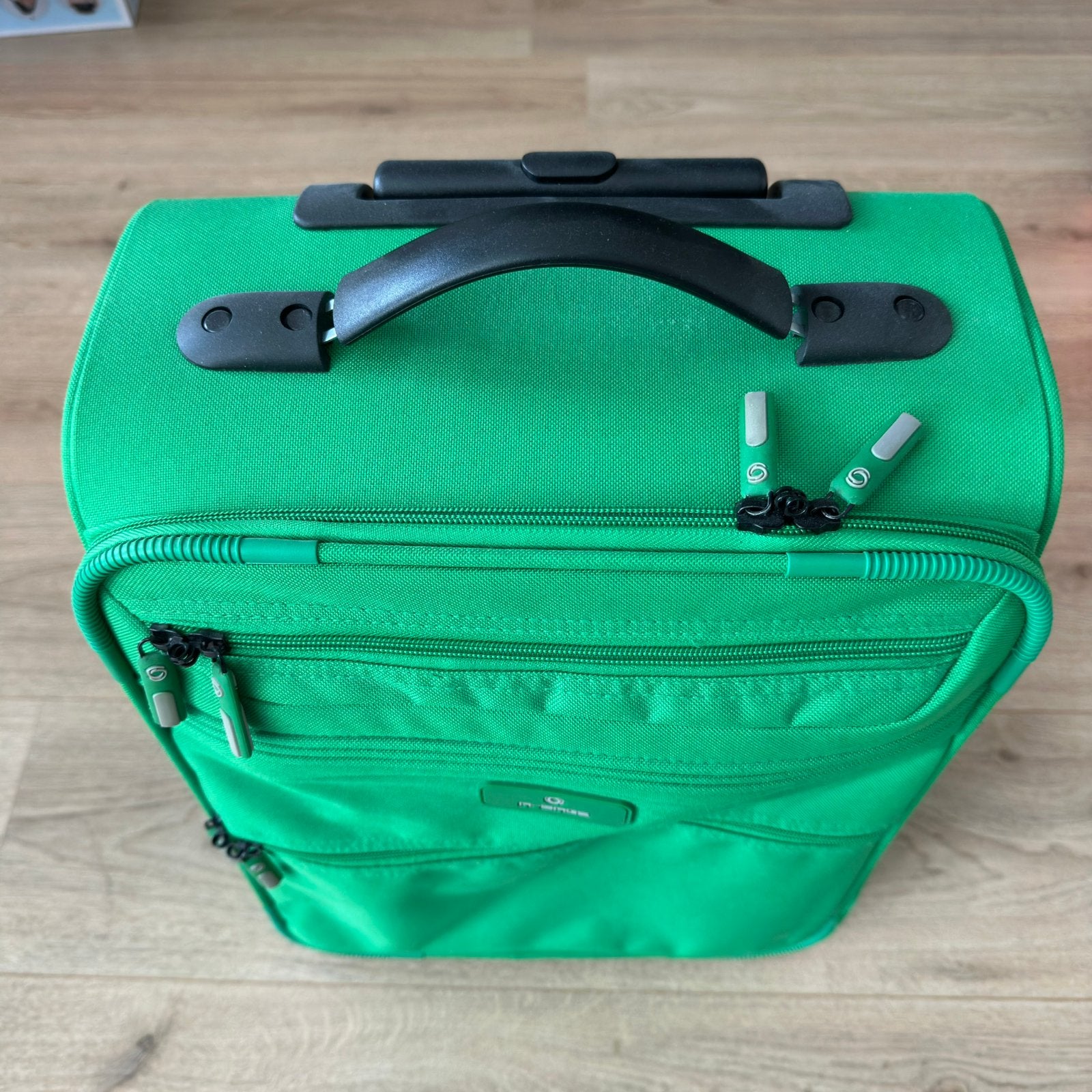 Trolley, Sieraden, Tassen en Uiterlijk, Beautycases, Ophalen, Zo goed als nieuw, Groen