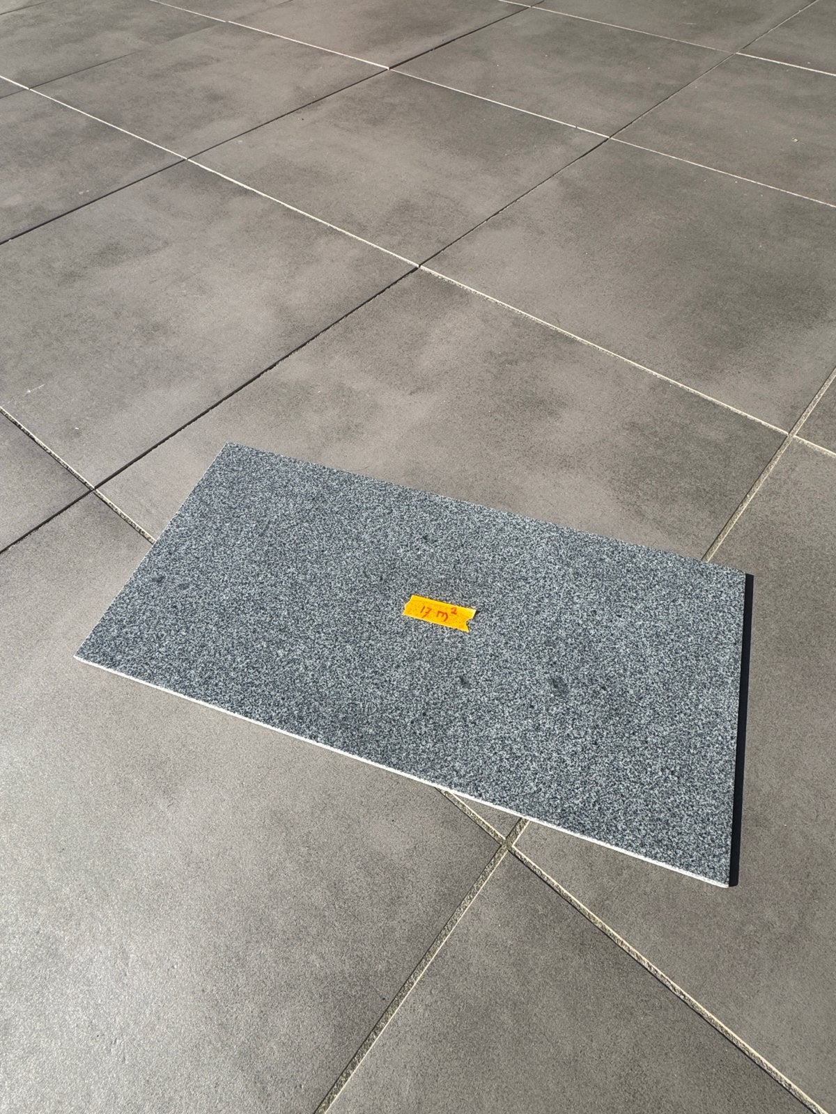 Granieten Tegels 60x30 Facetrand - 17 m² Nieuw, Ophalen, 60 cm of meer, Graniet, Nieuw