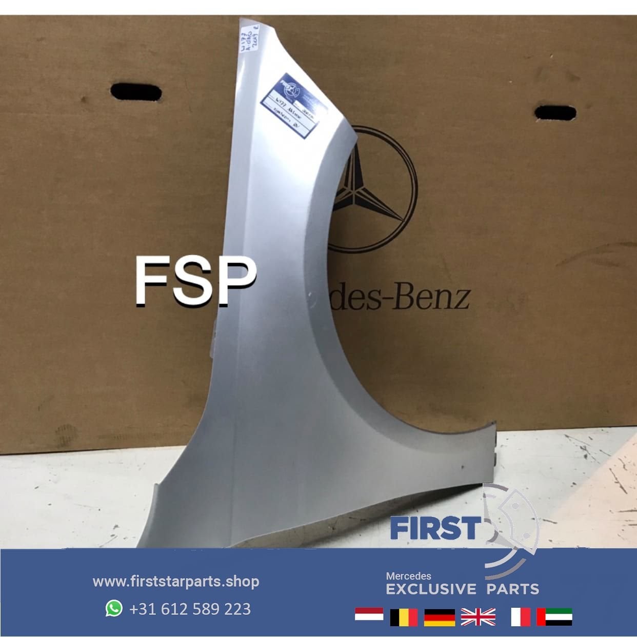W177 A Klasse voorscherm Mercedes scherm rechts voorscherm, Gebruikt, -, Rechts, Ophalen of Verzenden