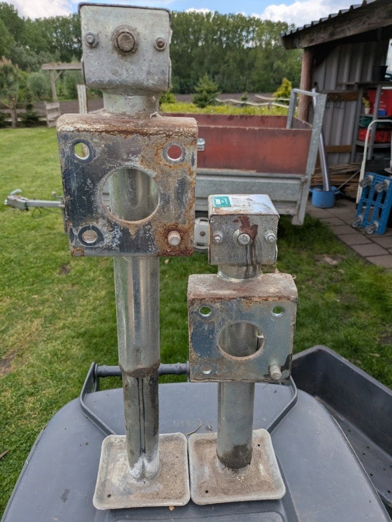 Uitdraaisteun uitdraaisteunen stelpoot steunpoot, Ophalen, Gebruikt