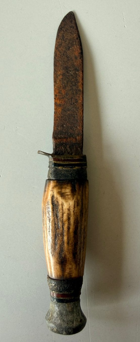 Prachtig oud mesje, Verzamelen, Ophalen of Verzenden, Landmacht, Nederland