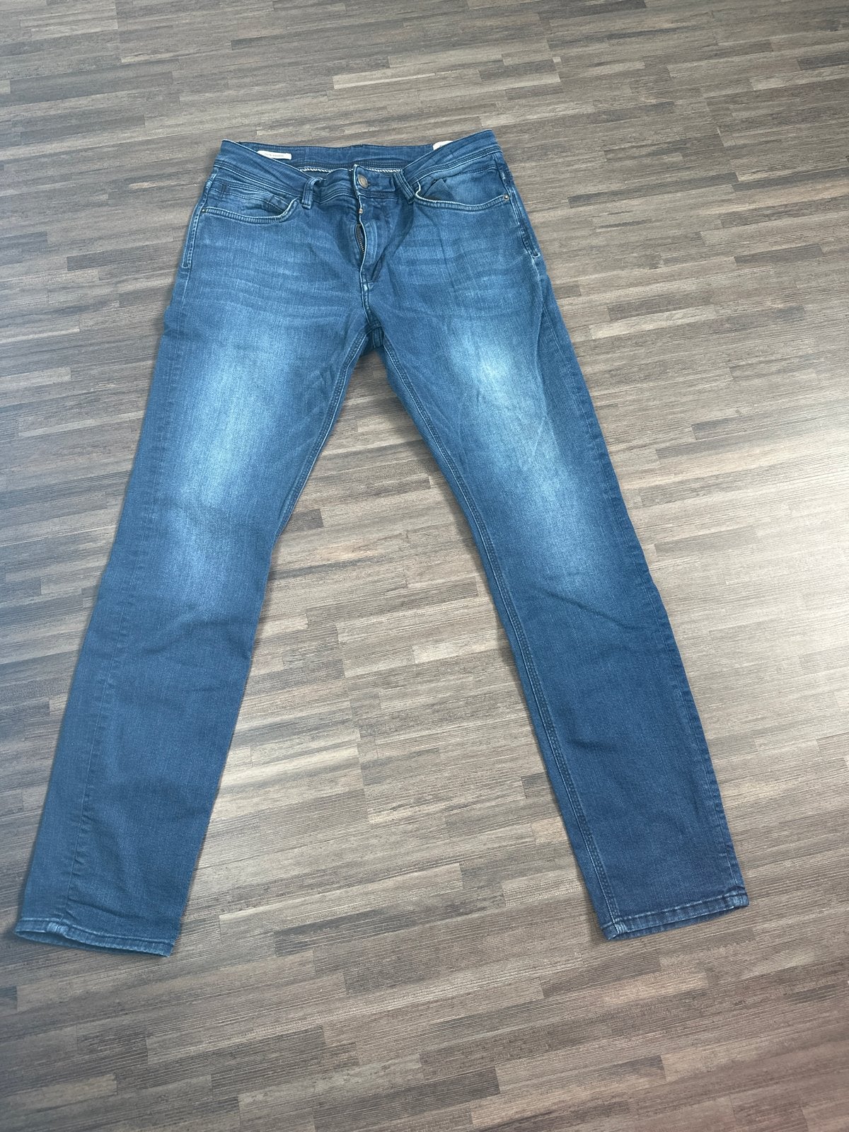 Cotton Club Slim Fit Jeans - W31 L32, Ophalen of Verzenden, Zo goed als nieuw, Blauw, W32 (confectie 46) of kleiner
