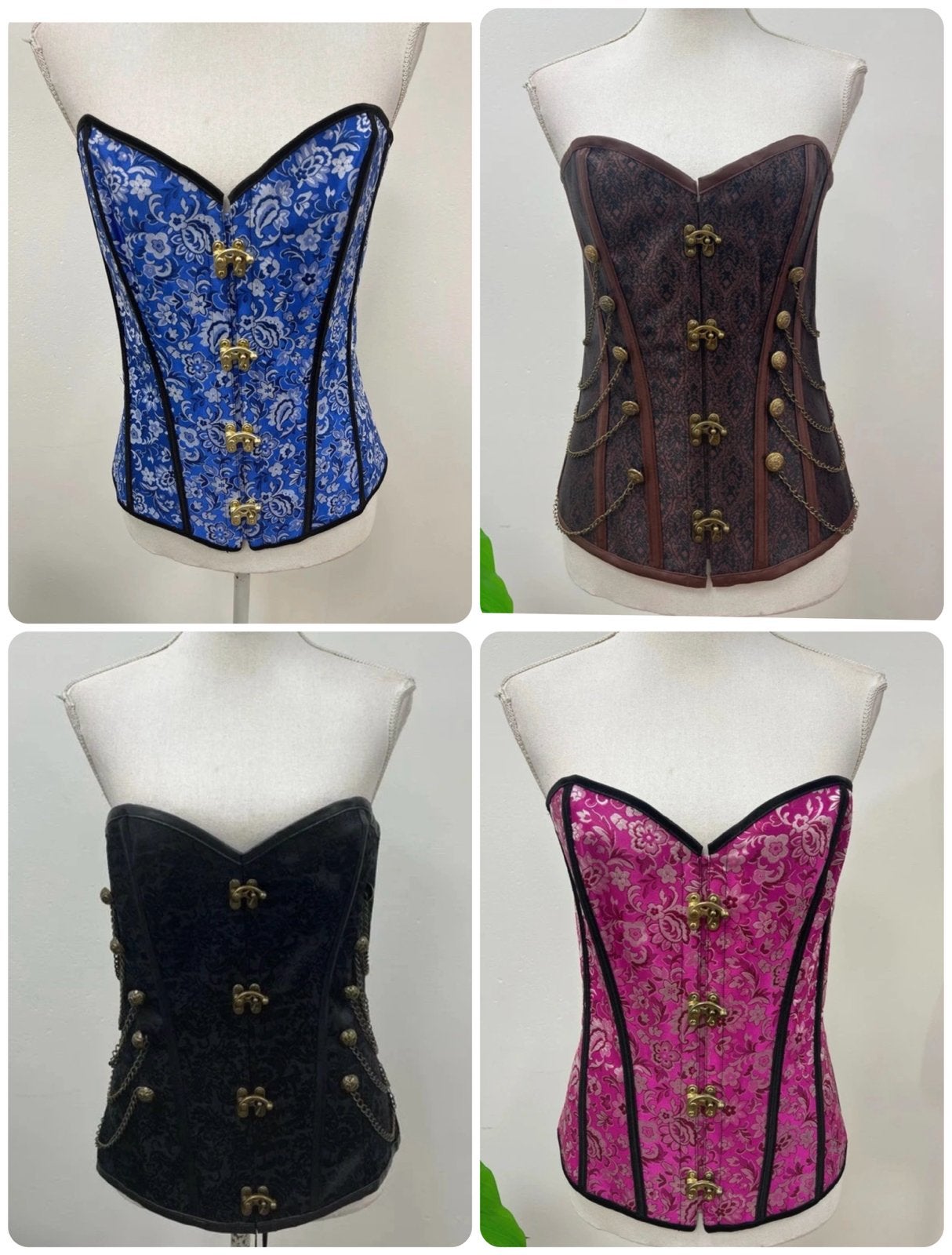 Bustier korset verschillende kleuren xs t/m xxl, Ophalen of Verzenden, Nieuw, Zonder mouw