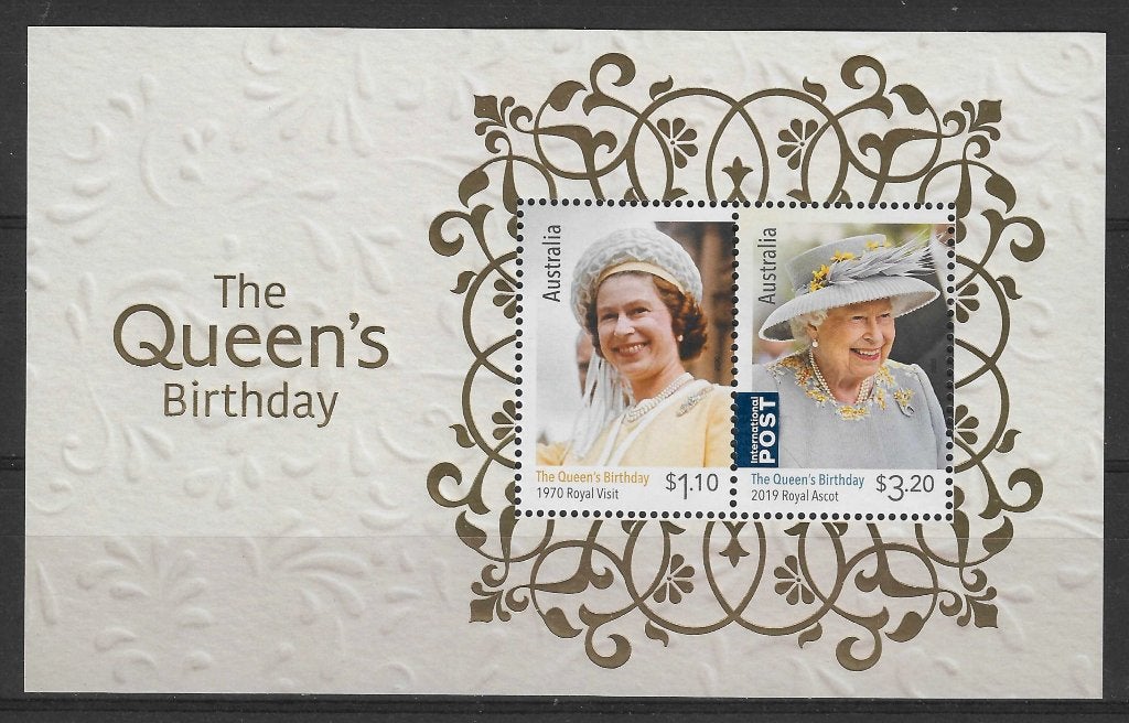 AUSTRALIE 2020, mi Blok 670 "Queen's Birthday" postfris, Ophalen of Verzenden, Postfris