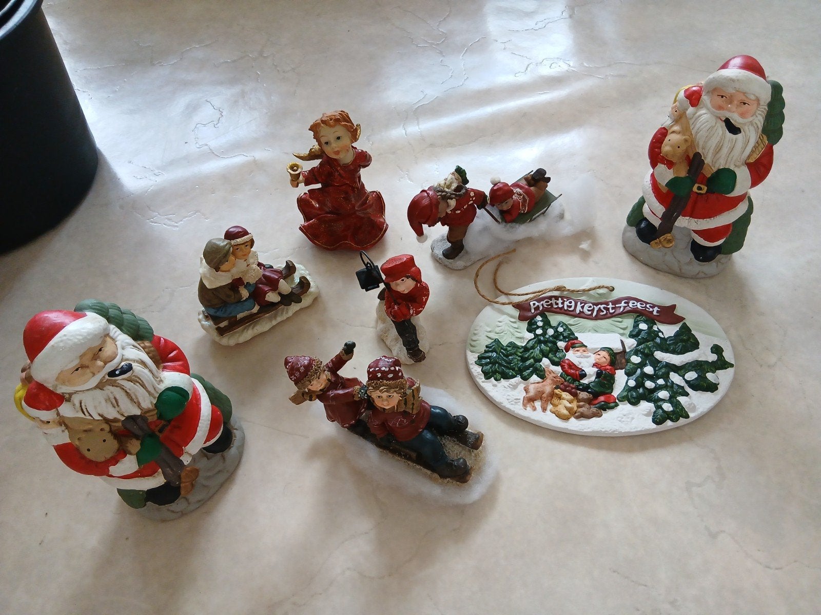 Kerstmis beeldjes, Ophalen of Verzenden