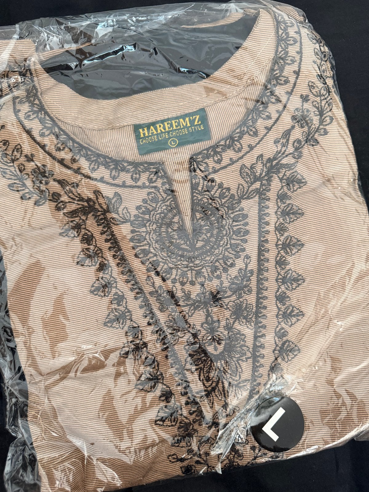 Shalwar kameez khadi net suit 3pc, Verzenden, Nieuw, Maat 42/44 (L), Overige typen
