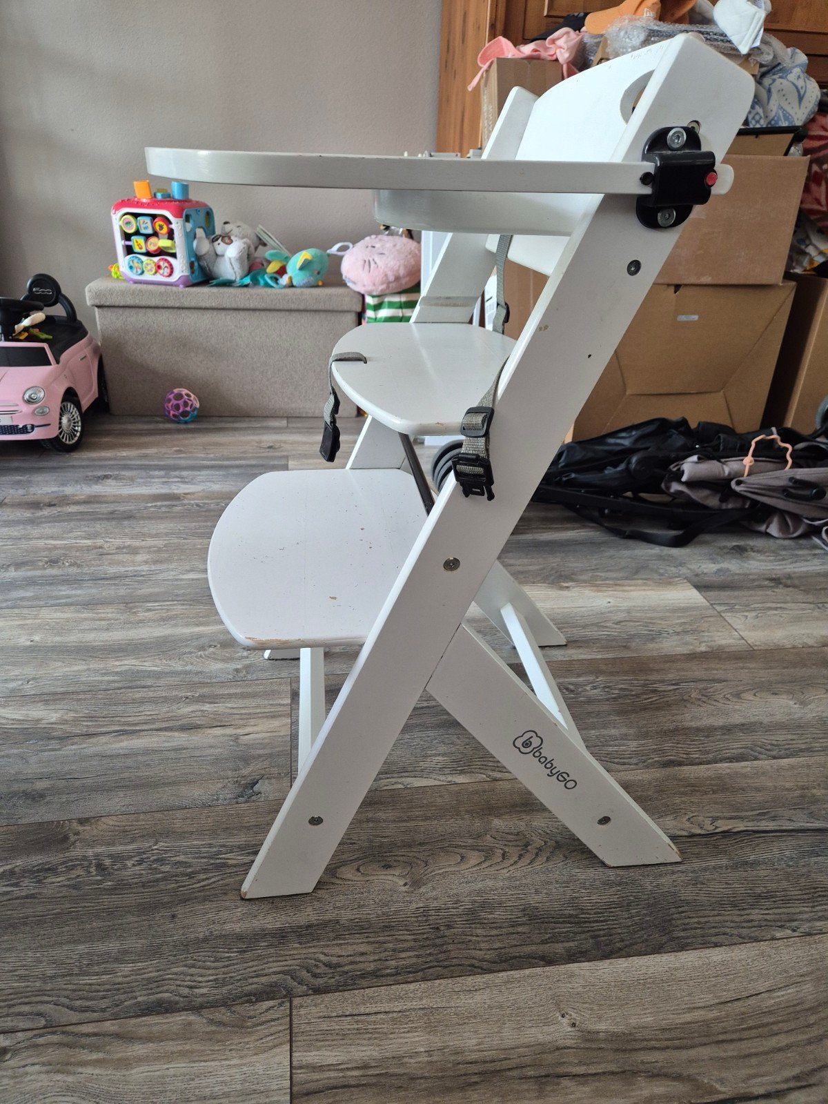 te koop kinderstoel van Babygo, Kinderen en Baby's, Kinderstoelen, Ophalen, Gebruikt, Overige typen