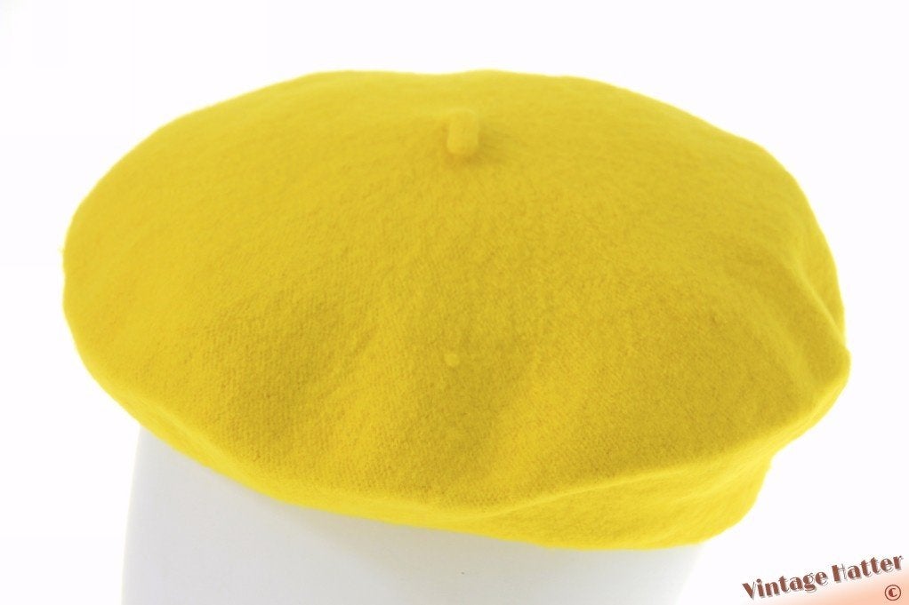 Alpino Baret geel geweven 54-60 one size fits all NIEUW, Ophalen of Verzenden, Nieuw, Maat 38/40 (M), Muts