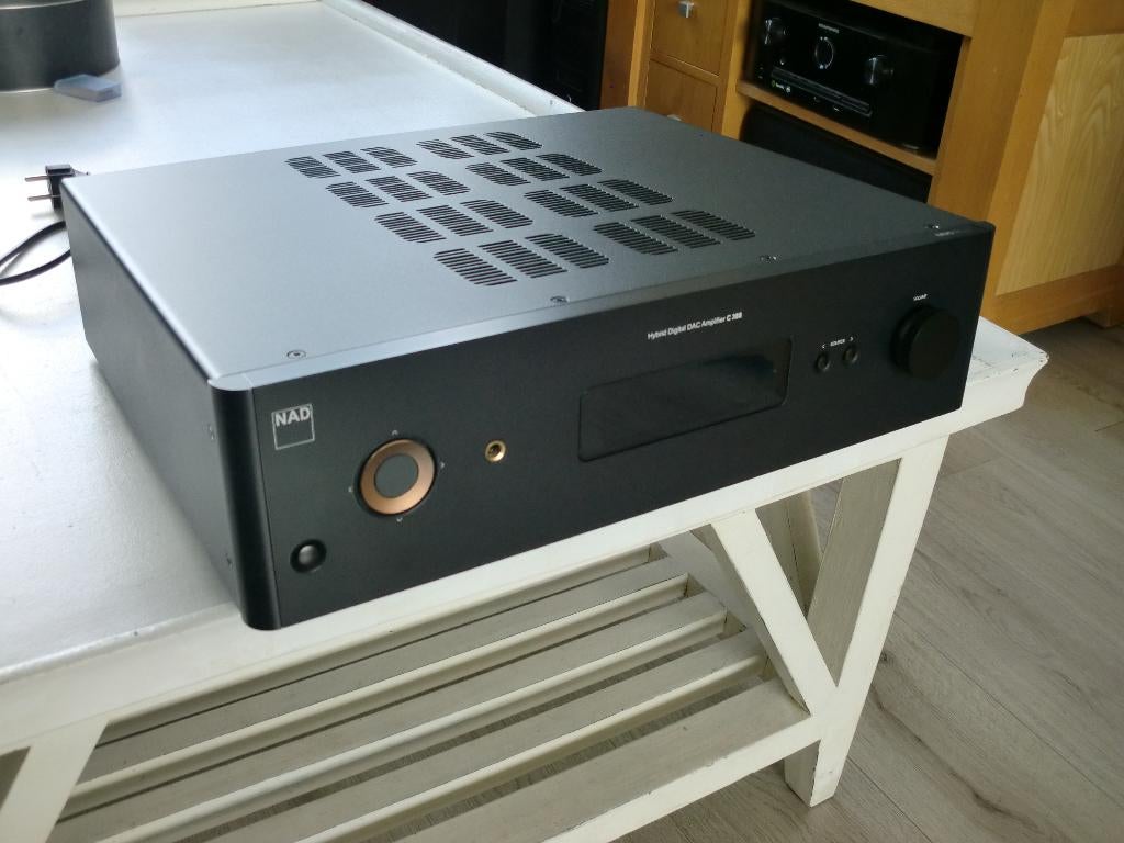 NAD C388 nieuwstaat met MDC modul. Onderhoud gehad., Overige merken, Refurbished, Ophalen of Verzenden, 120 watt of meer