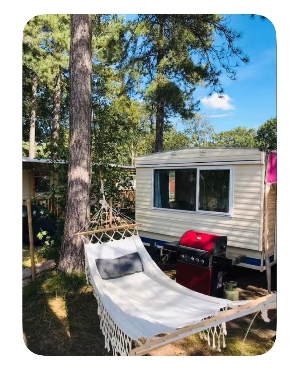 Caravan te huur op camping bakkum - Nog 3 weken beschikbaar!