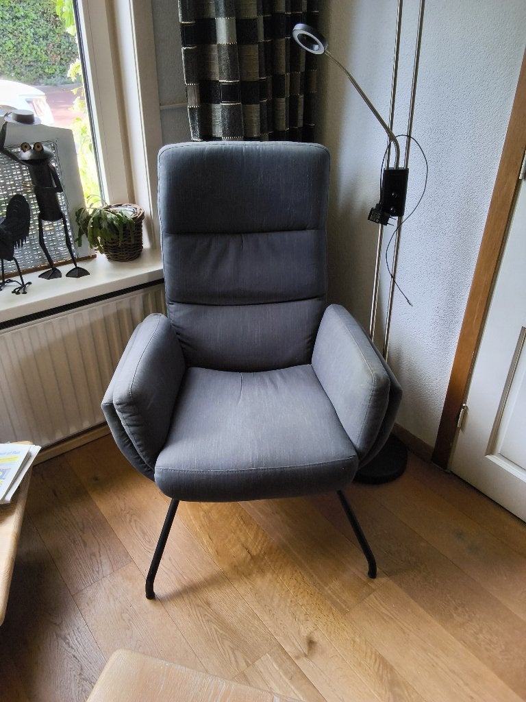 Fauteuil, Huis en Inrichting, Ophalen, Gebruikt, 75 tot 100 cm, Stof