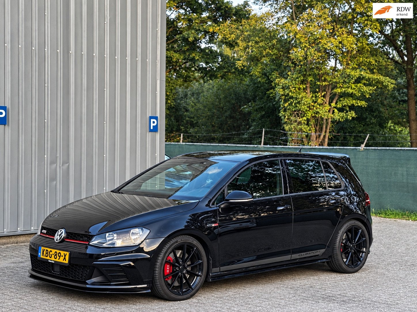 Volkswagen GOLF 2.0 TSI GTI Clubsport / DSG / Diffusor + Ond, Auto's, Gebruikt, Euro 6, 4 cilinders, Alcantara