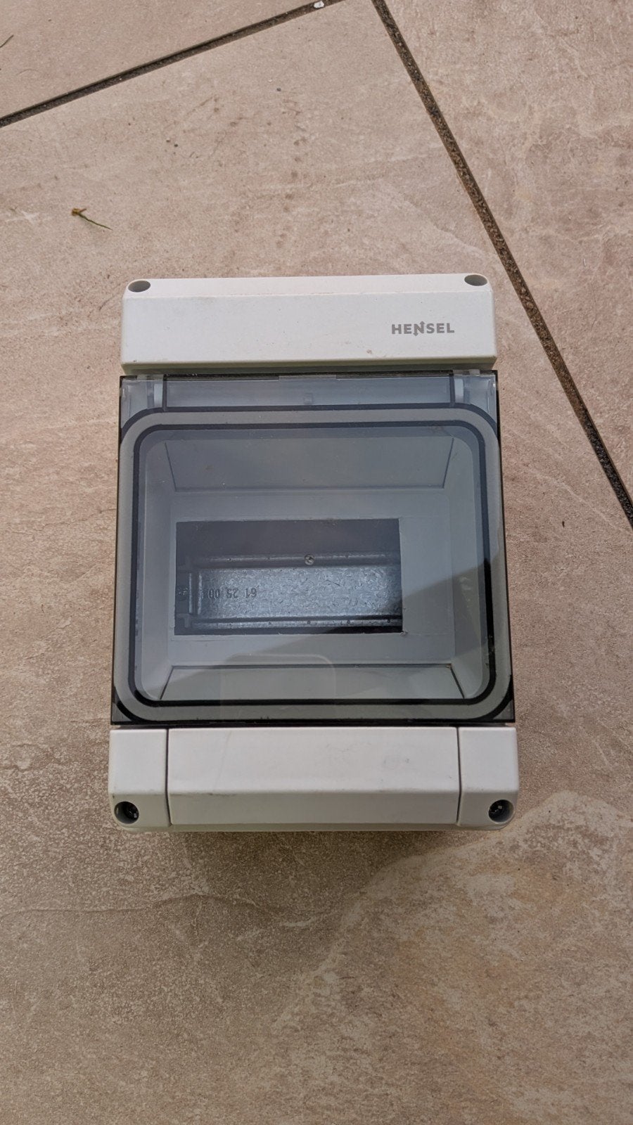 Hensel D-57368 Lege Groepenkast - 6 Posities - Gebruikt, Doe-het-zelf en Verbouw, Elektra en Kabels, Ophalen of Verzenden, Gebruikt
