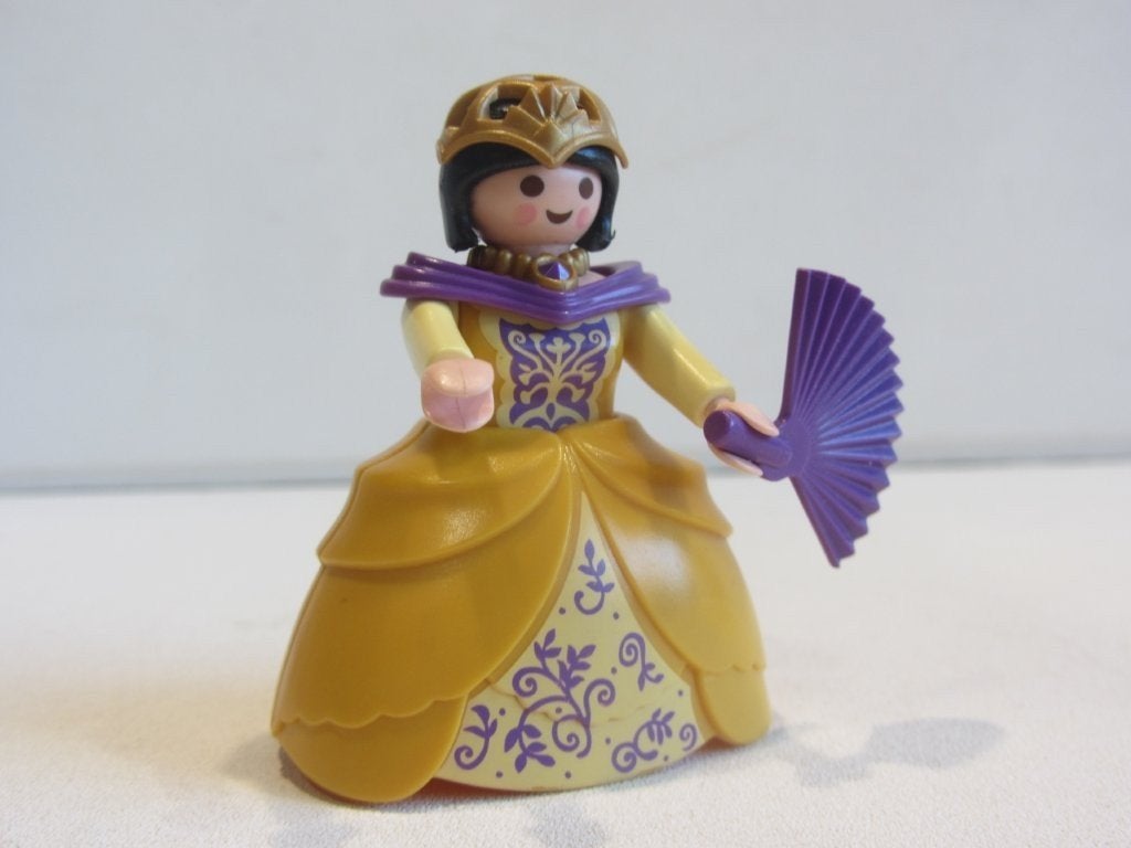 Playmobil koningin met waaier – 4657, Ophalen of Verzenden, Gebruikt, Losse onderdelen