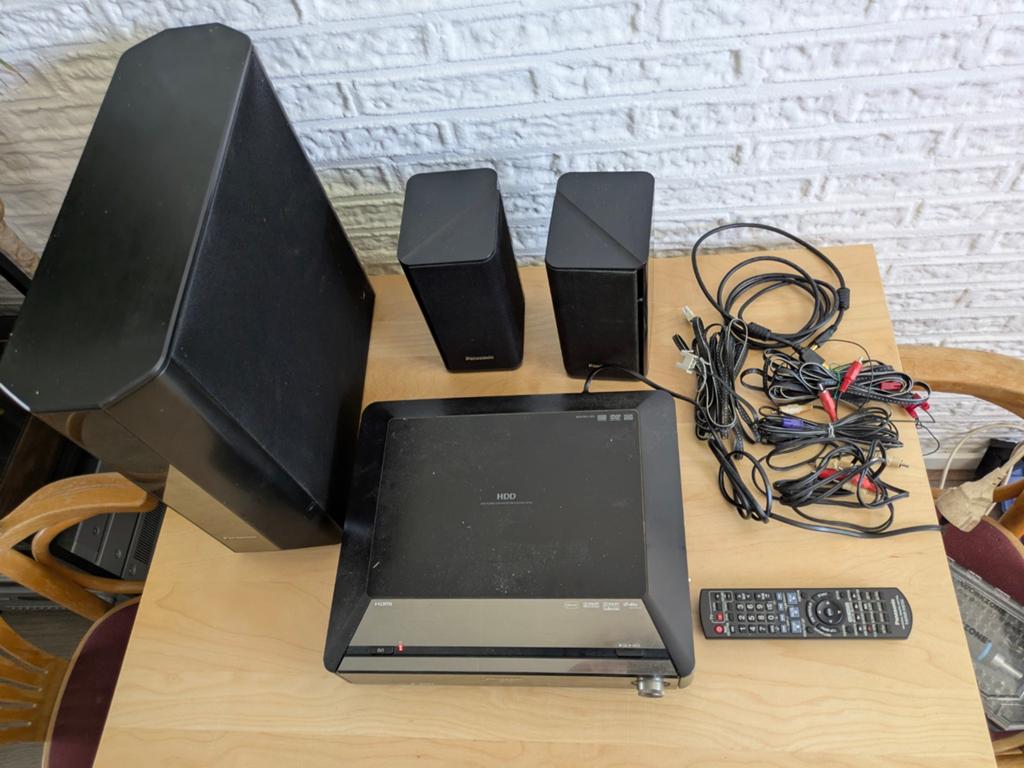 Panasonic SC-PTX7 Home Cinema Set met DVD-speler, Audio, Tv en Foto, Home Cinema-sets, Gebruikt, Panasonic, 2.1-systeem, Ophalen of Verzenden