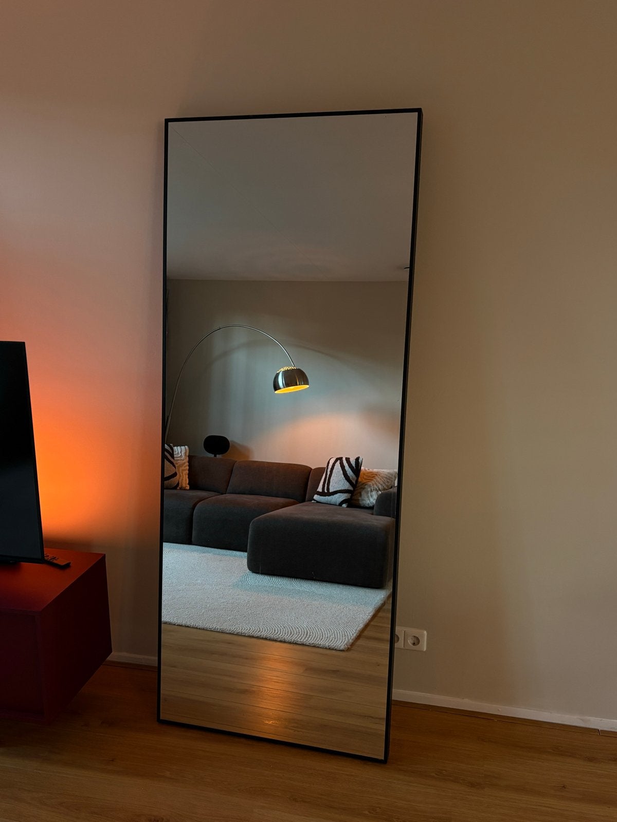 IKEA Hovet - Grote spiegel, Ophalen, Gebruikt, 75 tot 100 cm, 150 tot 200 cm