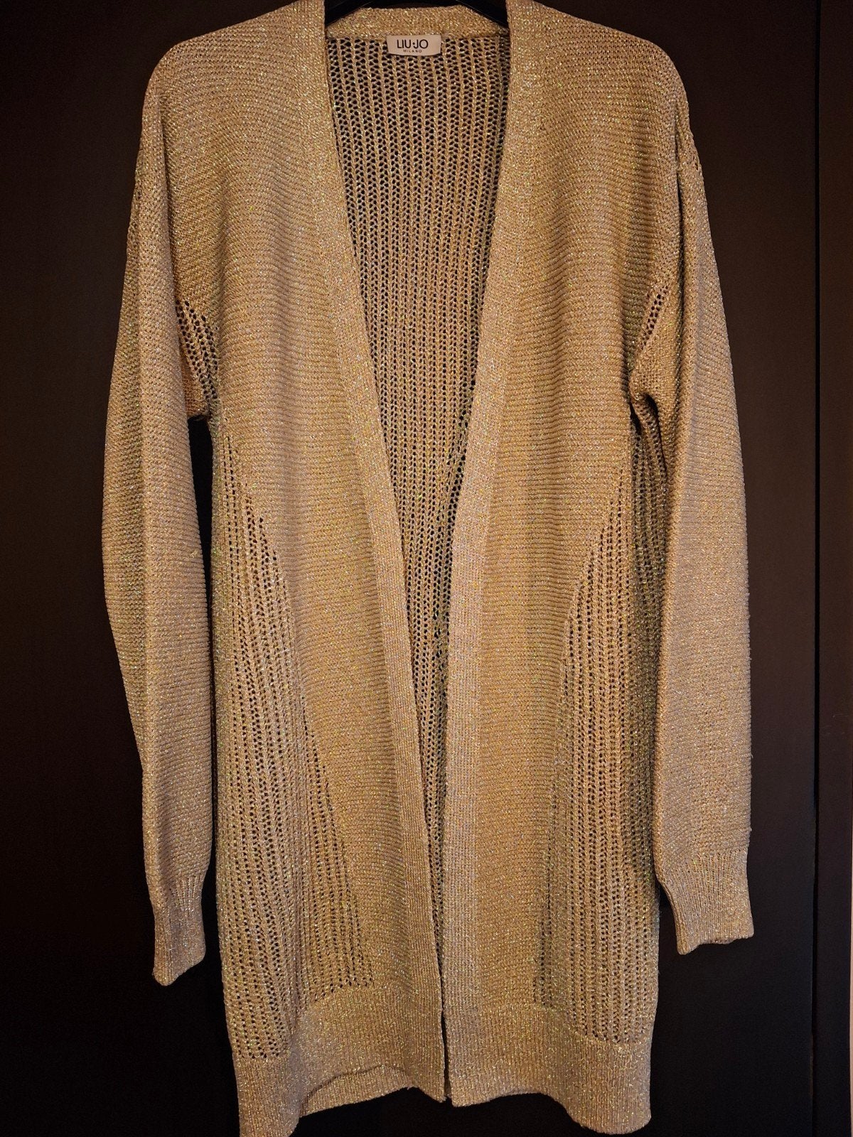 Liu Jo goudkleurig vest maat M, Maat 38/40 (M), Liu Jo, Ophalen of Verzenden, Gedragen
