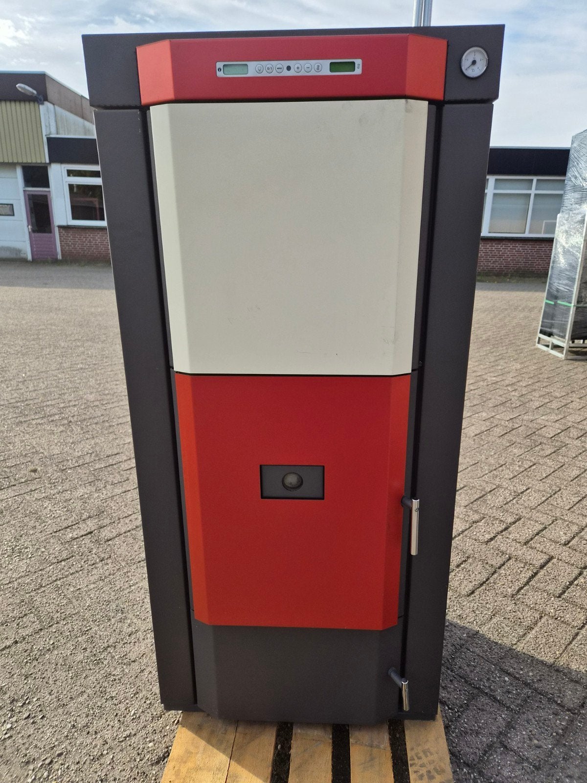 Biomassa pelletketel - Victoria Classic 16.5 kW, Doe-het-zelf en Verbouw, Verwarming en Radiatoren, Ophalen, Gebruikt, Hoog rendement (Hr)