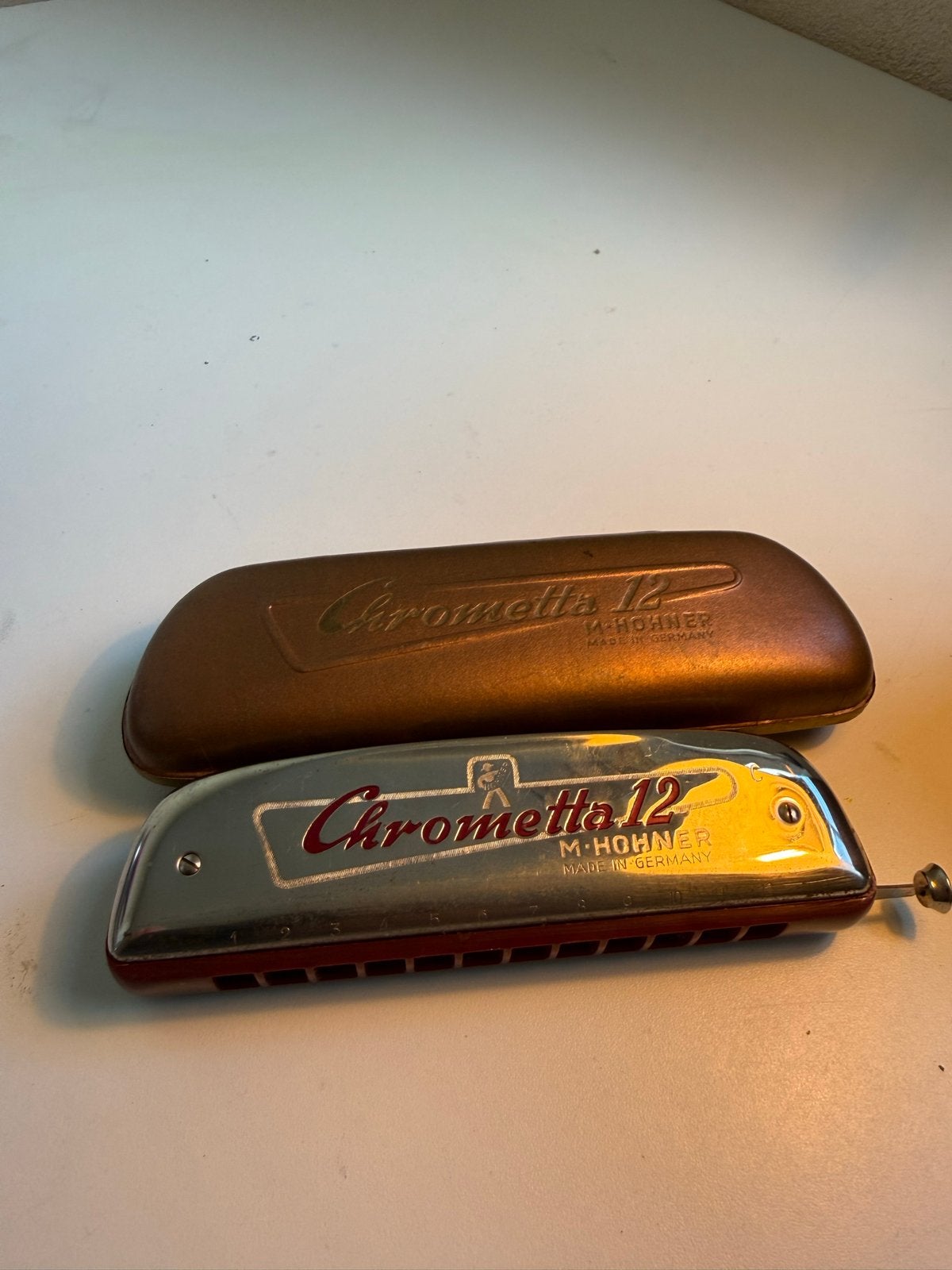 mondharmonica van het merk M. Hohner,, Ophalen of Verzenden, Gebruikt, Kunststof