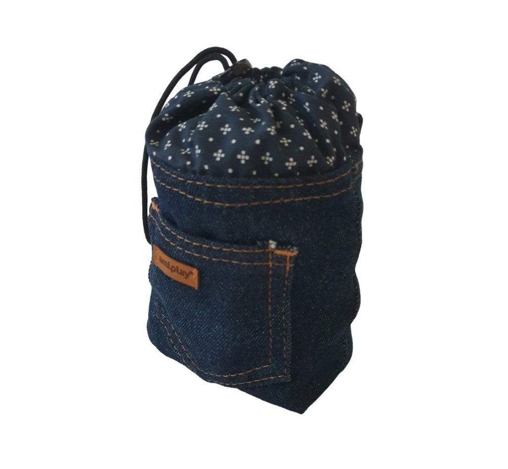 AmiPlay Prestige Beloningstasje Denim Navy 10x7x14 cm KOOPJE, AmiPlay, Ophalen of Verzenden, Nieuw