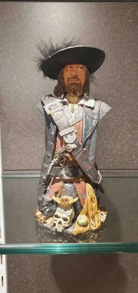 Captain Barbossa bust, Verzamelen, Disney, Ophalen of Verzenden, Overige figuren, Beeldje of Figuurtje