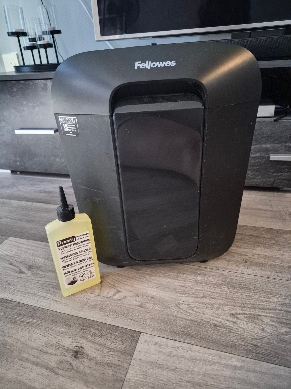 Fellowes papierversnipperaar met olie, Ophalen, Gebruikt, Overige typen