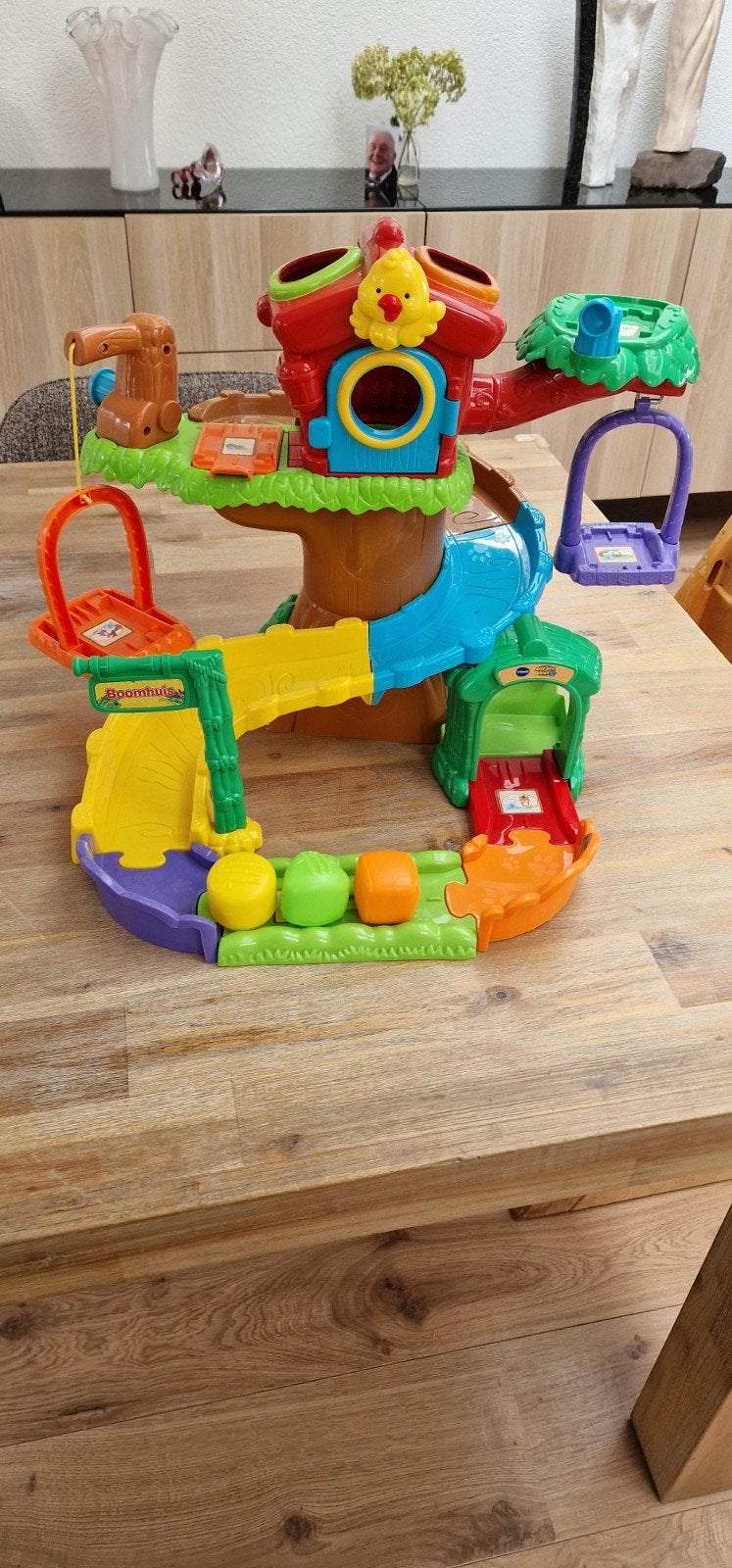 VTech Boomhut met 3 ballen, Ophalen of Verzenden, Gebruikt, Overige typen, Met geluid