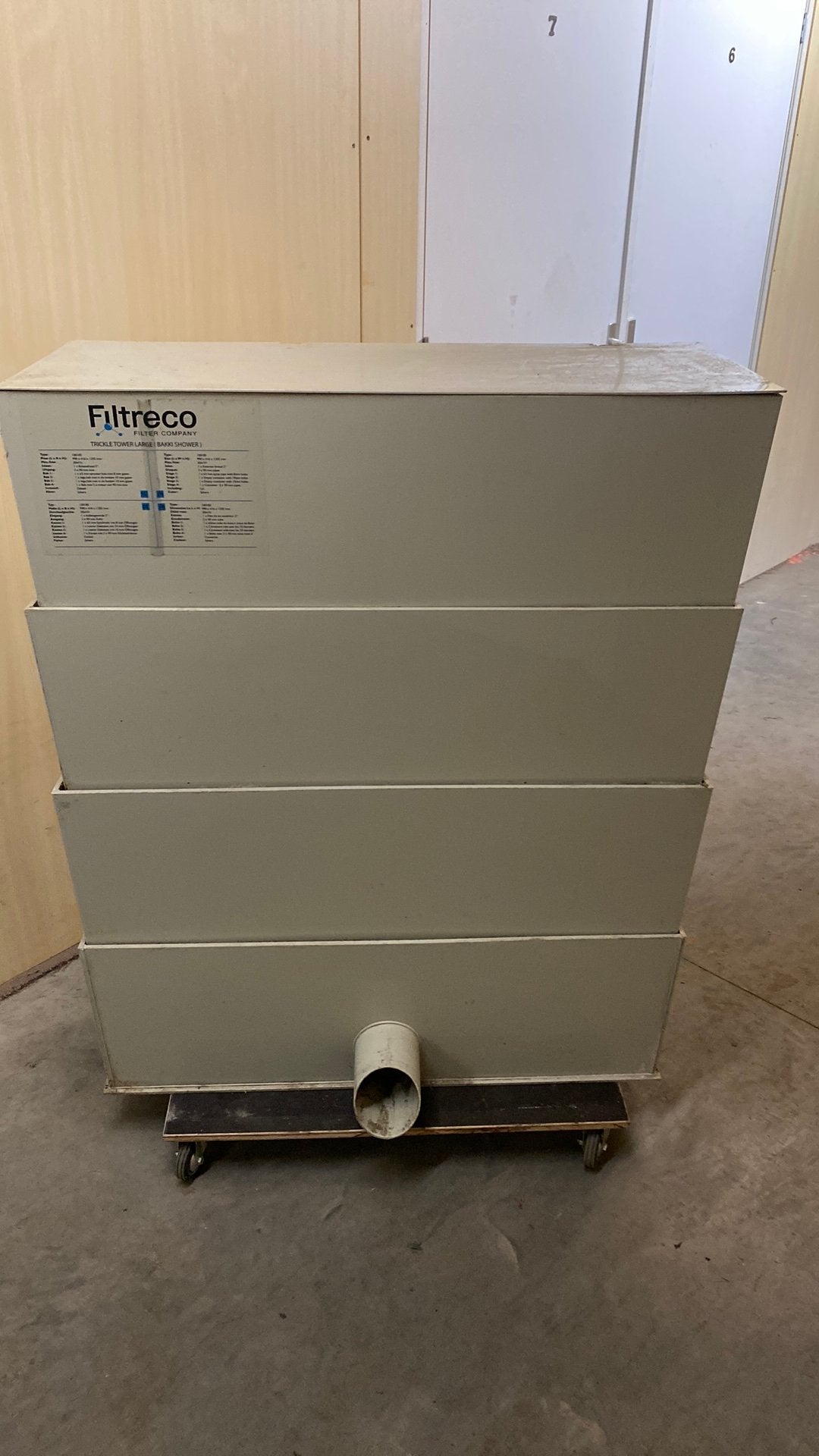 Filtreco trickle / bakki shower, Tuin en Terras, Vijver-toebehoren, Ophalen, Zo goed als nieuw, Vijverstofzuiger