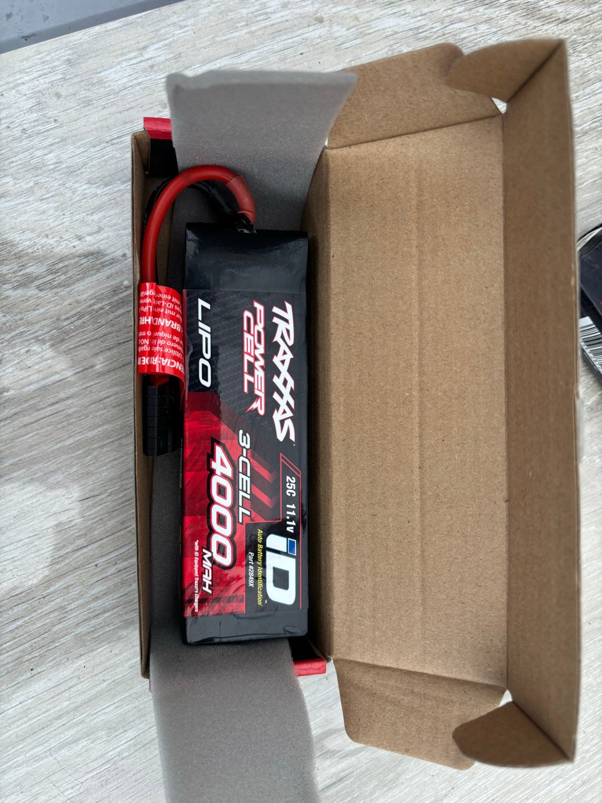 Traxxas 3S 4000mAh LiPo accu - Nieuw in doos, Elektro, ., Nieuw, Ophalen of Verzenden