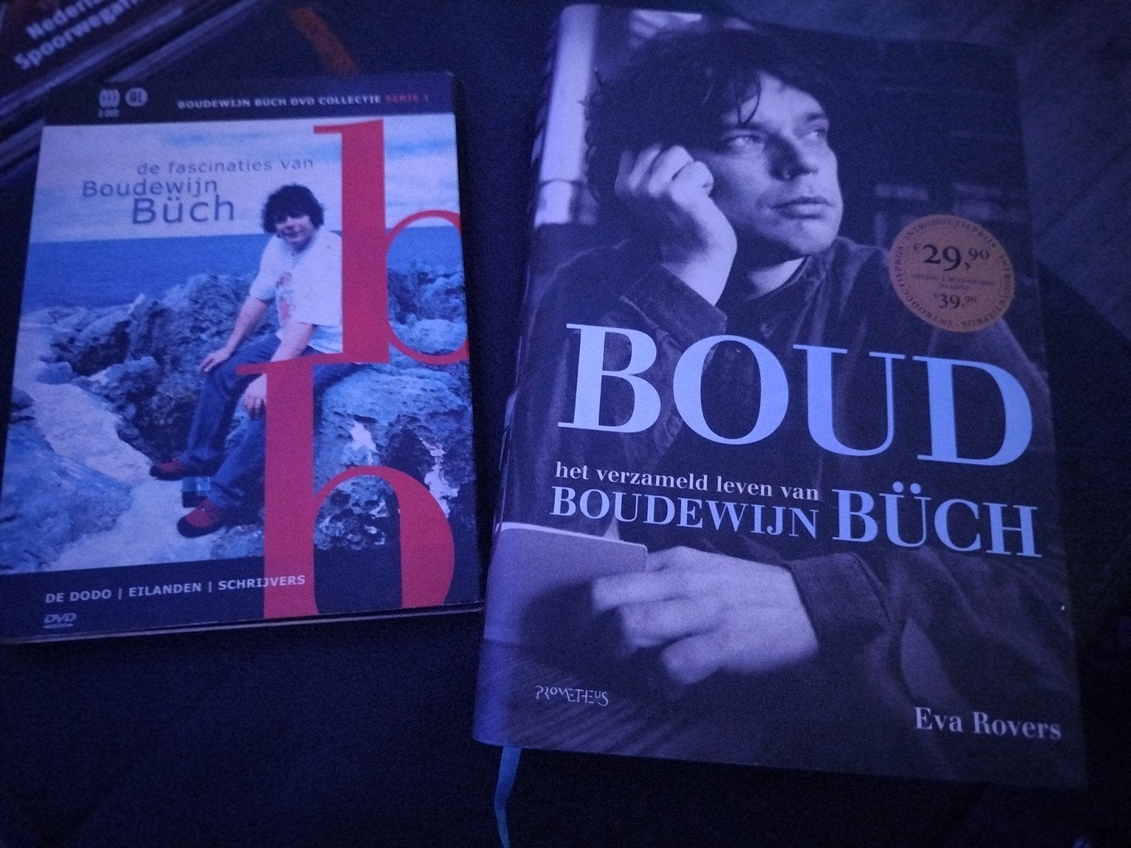 BOUDEWIJN BUCH BOUD HARDCOVER+ DVD SERIE 1 FASCINATIES, Boeken, Kunst en Cultuur, Ophalen of Verzenden, Zo goed als nieuw, Eva Rovers