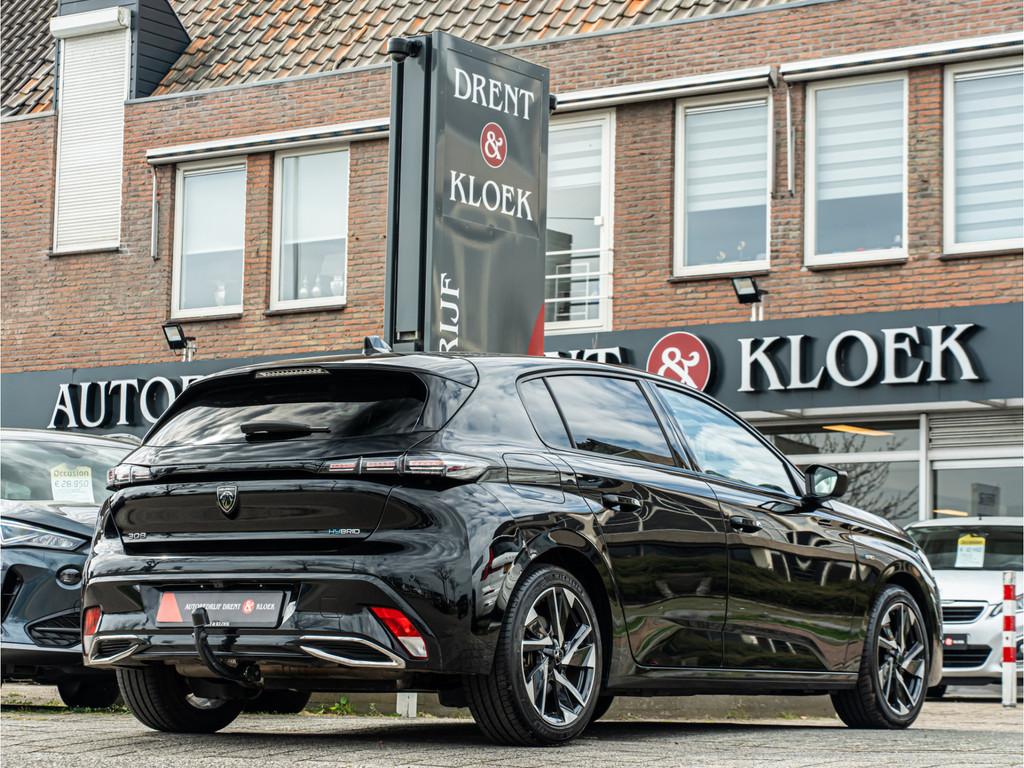 Peugeot 308 1.6 HYbrid 180 Allure Pack Business ORG NL CAMER, Gebruikt, 4 cilinders, Zwart, Origineel Nederlands