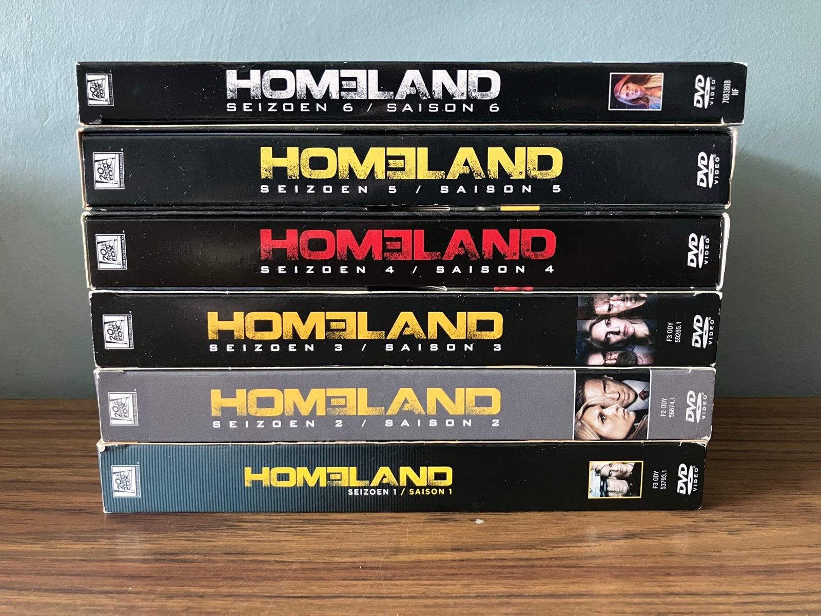 Homeland DVD Boxset - Seizoen 1 t/m 6, Engels, Nederlands, Drama, Ophalen of Verzenden