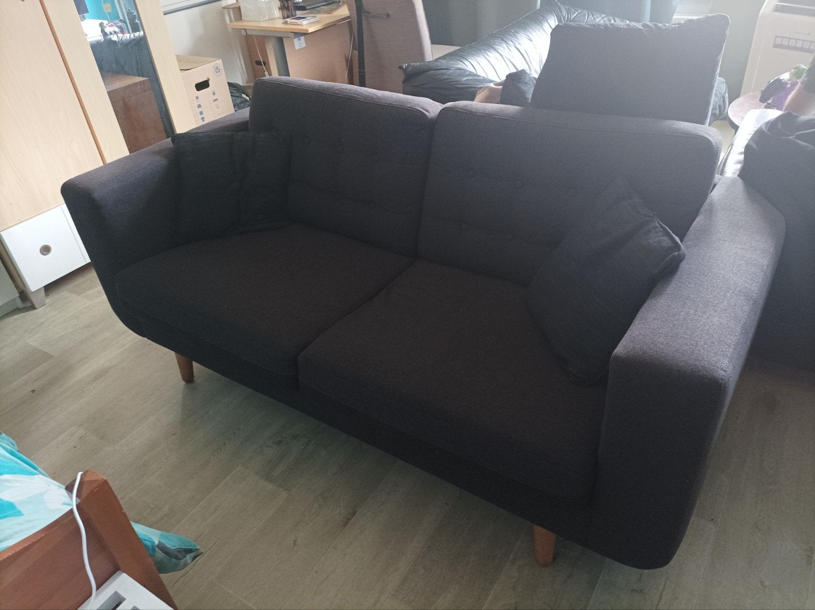 Gratis bank!, Huis en Inrichting, Ophalen, Gebruikt, 150 tot 200 cm, Driepersoons