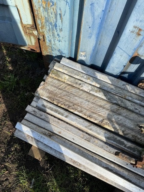 Aluminium Koperbuisprofielen, Ophalen, 6 meter of meer, Aluminium, Zo goed als nieuw