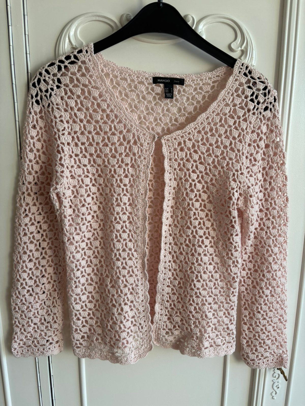 Nieuw roze gehaakt vest Mango maat S, Ophalen of Verzenden, Nieuw, Maat 36 (S), Roze