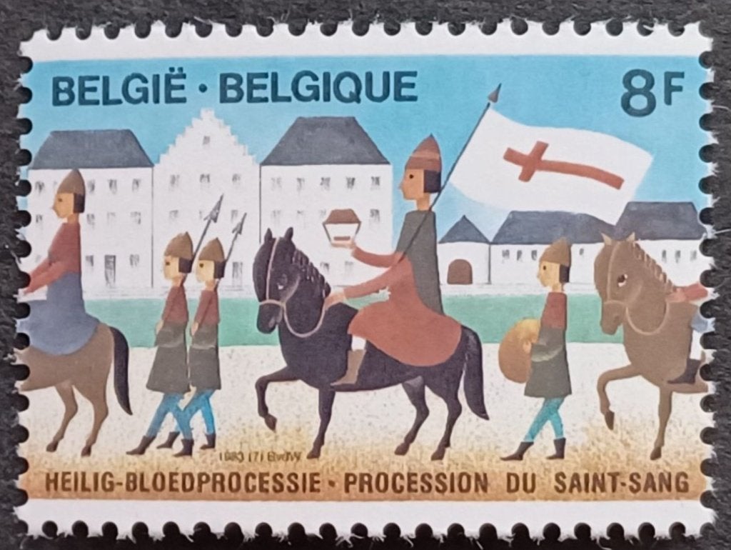België 1983 - OBP 2090 - Heilig Bloedprocessie te Brugge, Frankeerzegel, Ophalen of Verzenden, Postfris, Postfris
