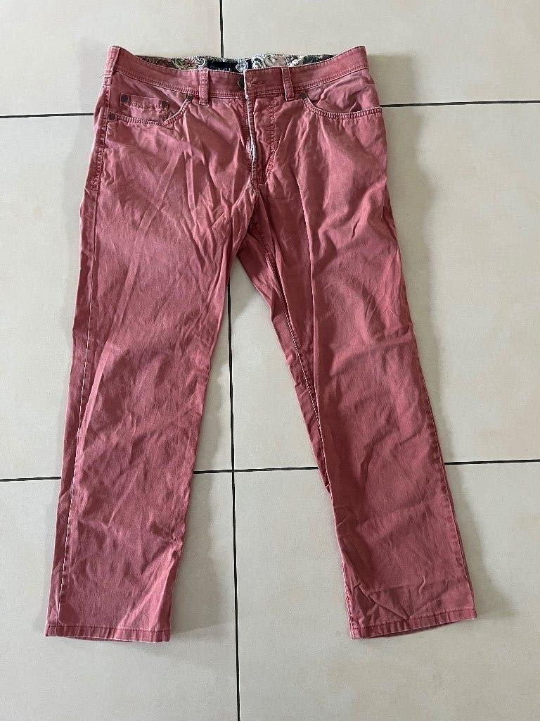 Broek van gardeur maat 34-30, Gardeur, Gedragen, Rood, Verzenden