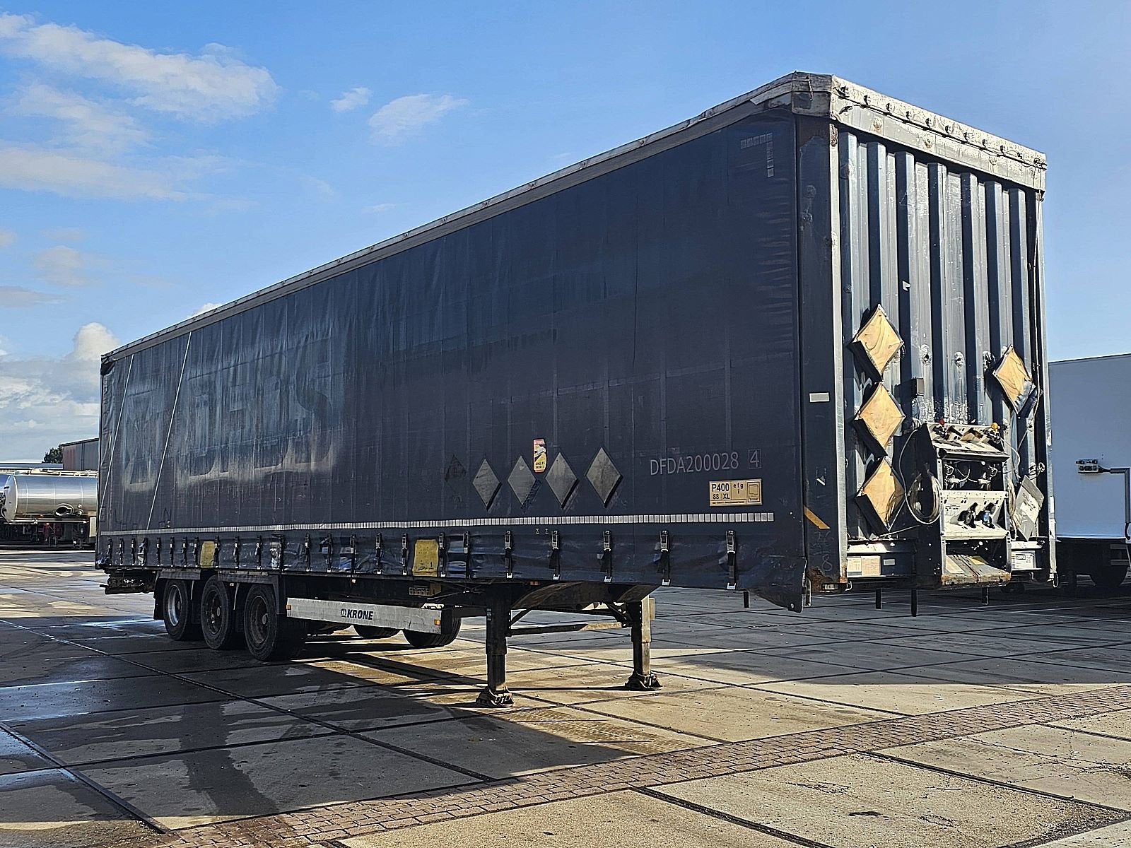 KRONE N/A drum brakes, Auto's, Overige kleuren, Origineel Nederlands, Bedrijf, Aanhangers en Opleggers