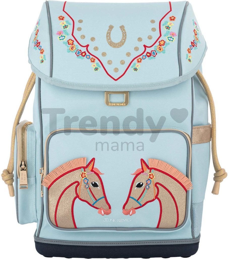 Jeune Premier Ergomaxx  Cavalerie schooltas Rugtas boekentas, Sieraden, Tassen en Uiterlijk, Nieuw, Ophalen of Verzenden, Leer