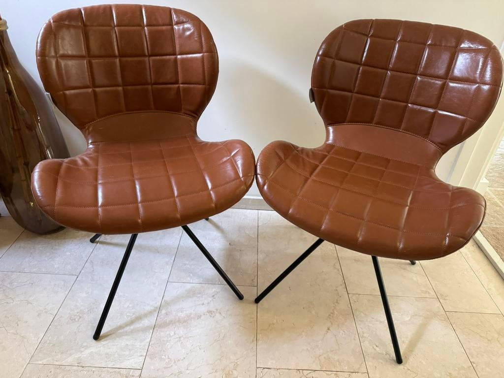 Set van 2 leuke stoeltjes van Zuiver, Ophalen, Gebruikt, Minder dan 75 cm, 50 tot 75 cm