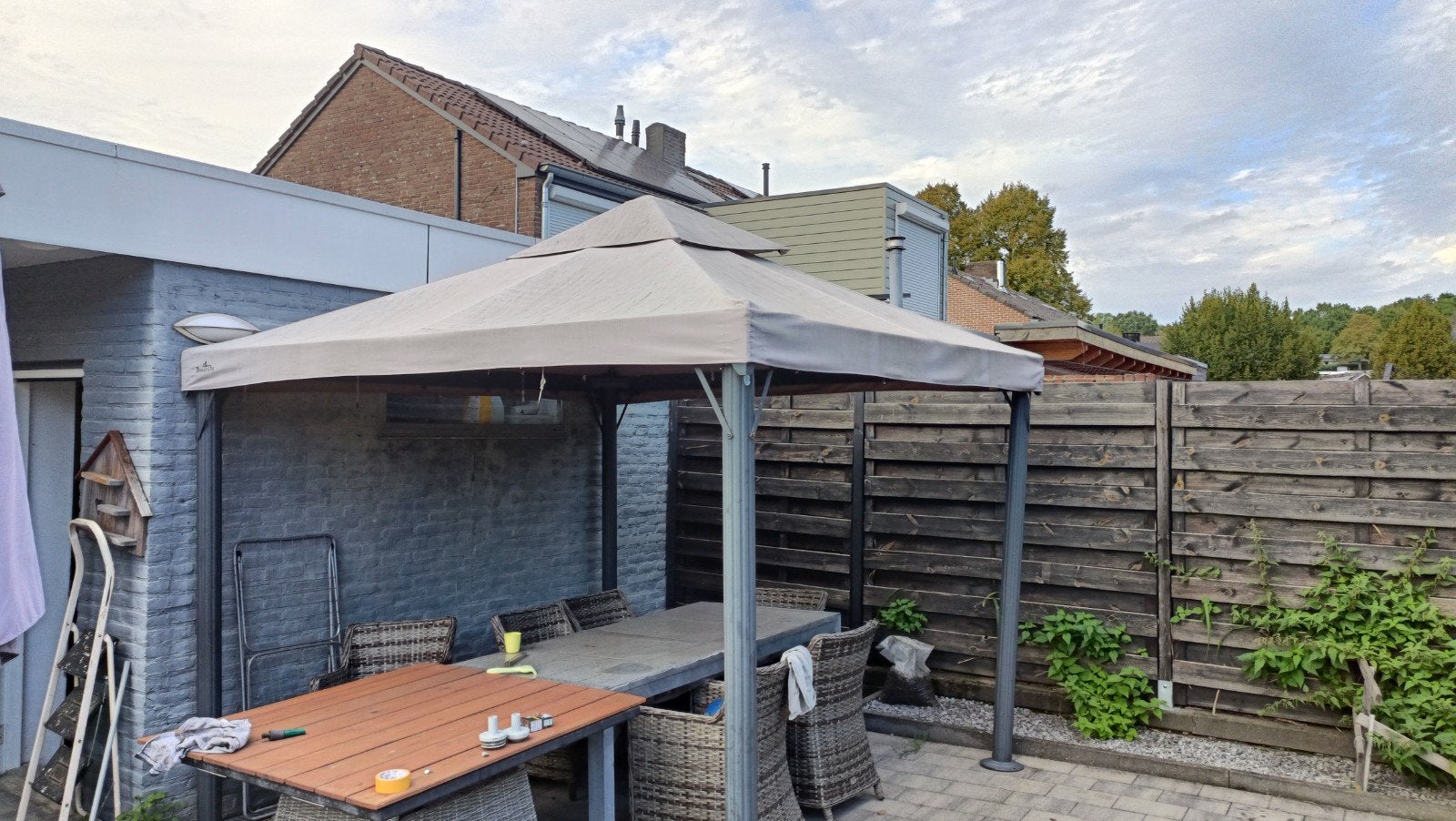 Paviljoen 3x3, Tuin en Terras, Ophalen, Gebruikt, Minder dan 4 meter, Paviljoen