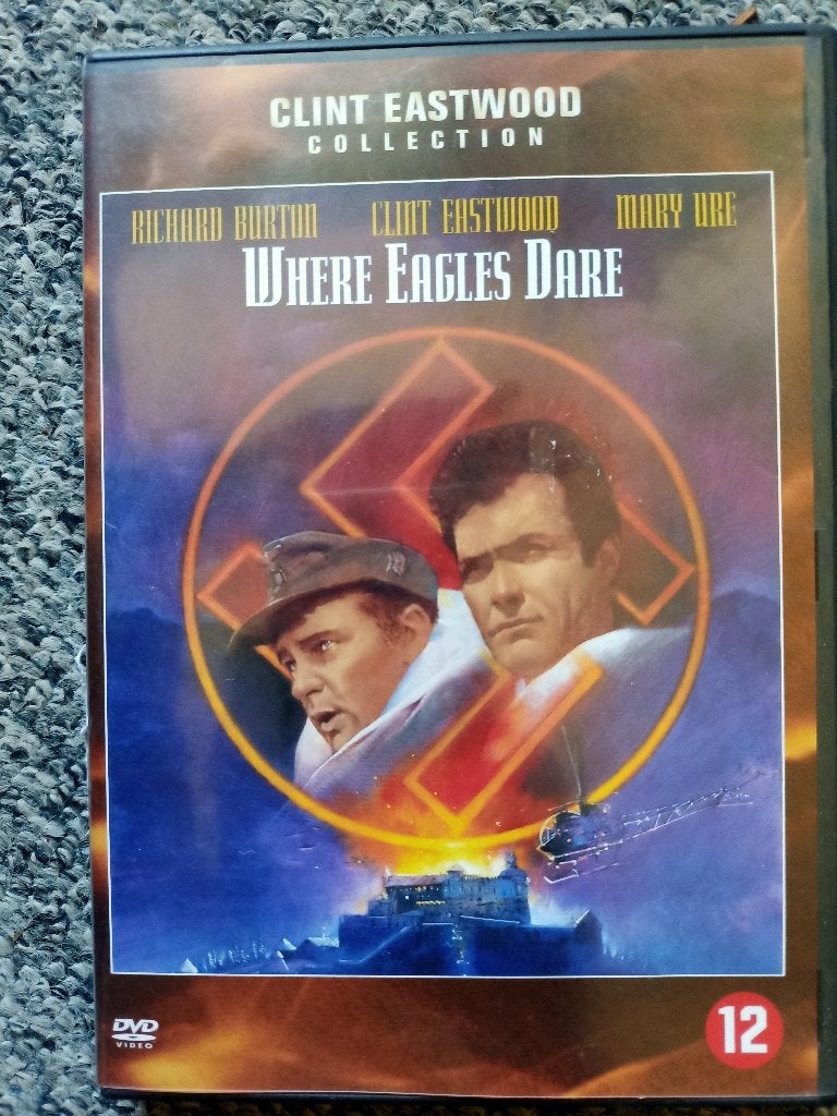 Where Eagles Dare - Clint Eastwood Collection DVD, 1960 tot 1980, Engels, Nederlands, Ophalen of Verzenden