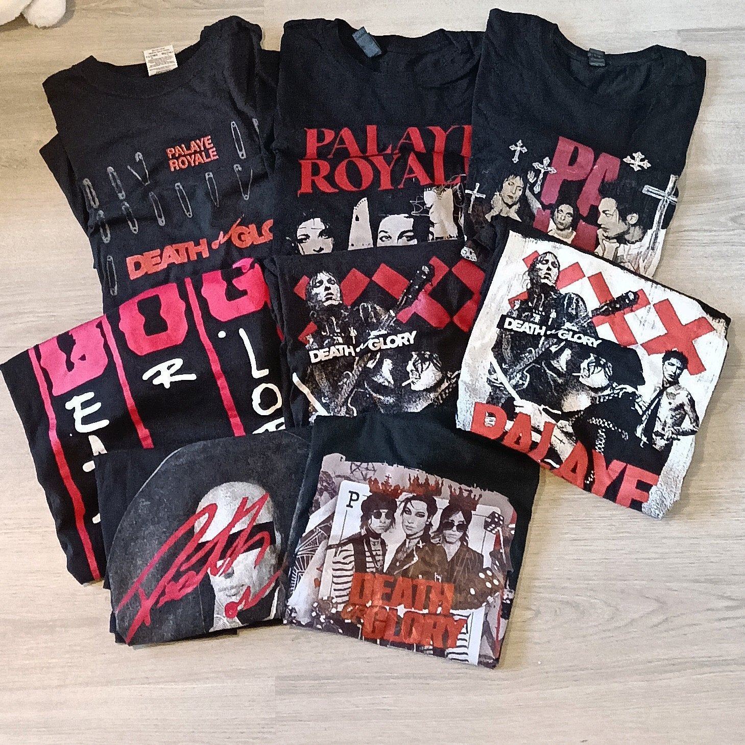 Palaye royale shirts maat xl *prijs per stuk*, Kleding | Heren, T-shirts, Ophalen of Verzenden, Maat 56/58 (XL), Zwart