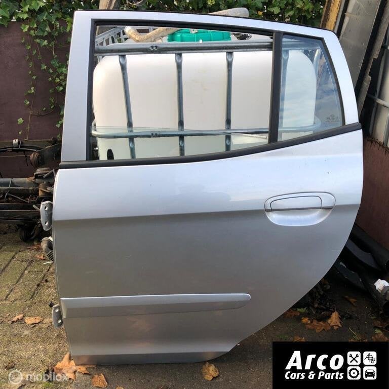 Kia Picanto Deur LINKS ACHTER / RECHTS ACHTER 3D Grijs, Deur, Ophalen of Verzenden, Kia, Achter