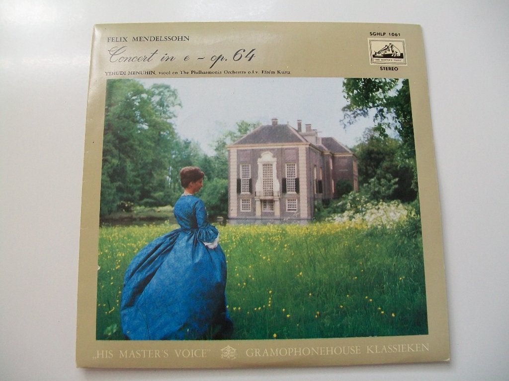 Mini LP mini-lp 10" Felix Mendelssohn Concert in e - op. 64, 10 inch, Ophalen of Verzenden, Zo goed als nieuw, Romantiek