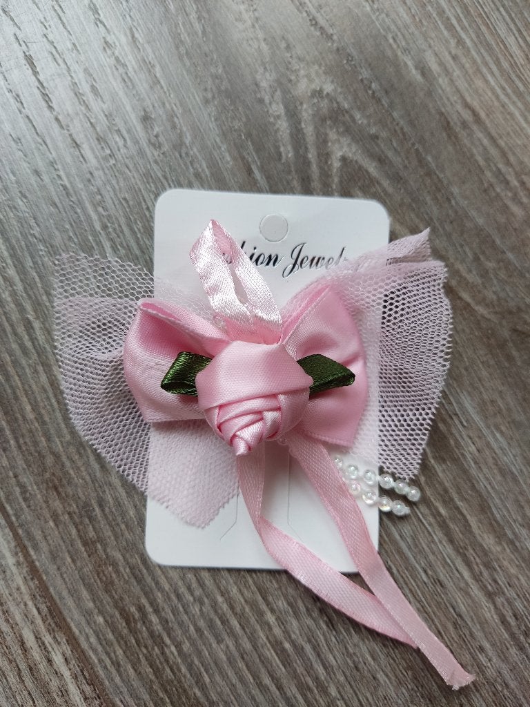 Haarspeldje met bloemetje voor meisjes, Kinderen en Baby's, Nieuw, Ophalen of Verzenden, Fashion Jewelry, Haarspeld