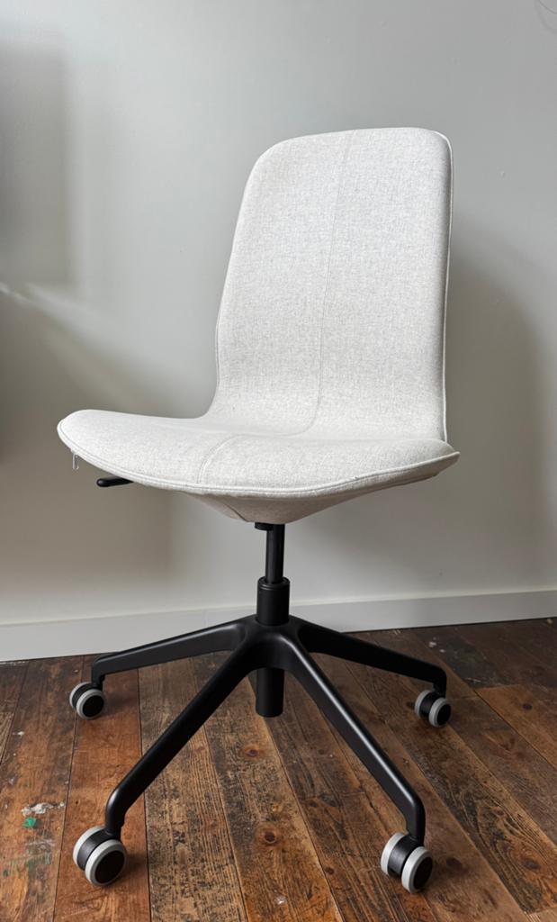 Ikea Langfjall bureaustoel, Huis en Inrichting, Ophalen, Gebruikt, Beige, Bureaustoel